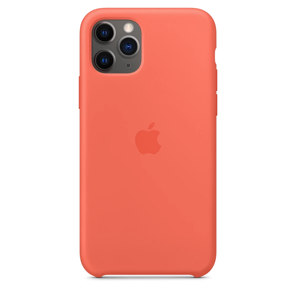 Apple iPhone 11 Pro Max Silicone Case - Clementine / Orange (MX022)